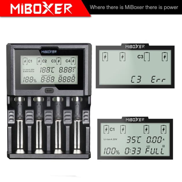 Miboxer C4 12 Fast Battery Charger