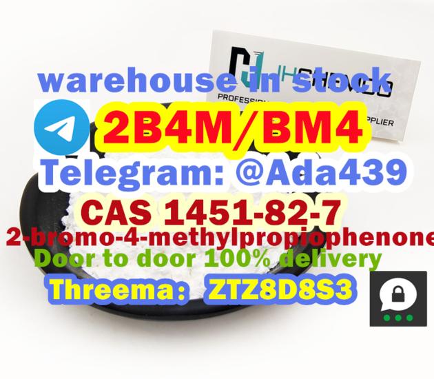 Door to Door Price CAS 1451-82-7 2-bromo-4-methylpropiophenone with High Quality