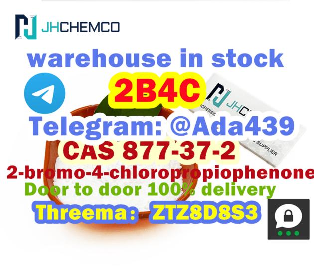 2B4C CAS 877-37-2 2-bromo-4-chloropropiophenone Telegram: Ada439 Threema：ZTZ8D8S3