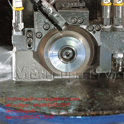 Electroformed Hub Dicing Blade For Silicon