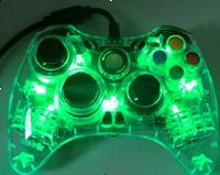 Glowing wired controller for Xbox360