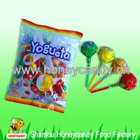 yogrut Lollipop Candy,with soft chewy candy filling
