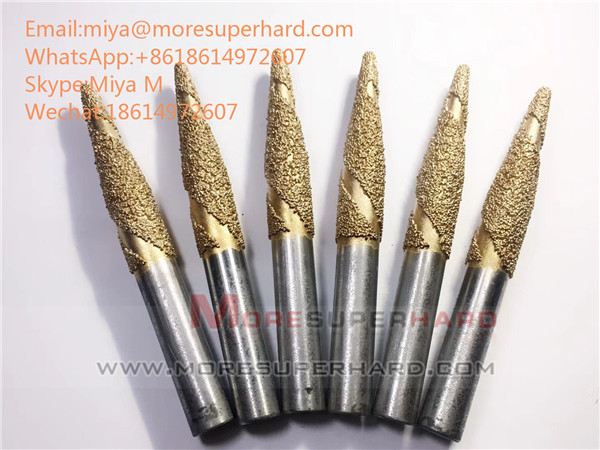 Vacuum Brazed Diamond Grinding Head Pins