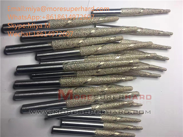 Vacuum Brazed Diamond Grinding Head Pins