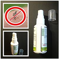 Natural mosquito repellent spray