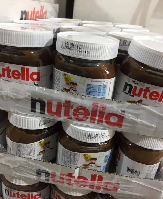 Nutella Chocolate Spread And Milka Chocolate