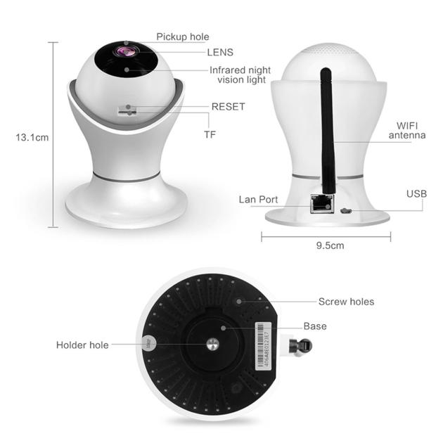 1080P Home Security Wireless WiFi IP