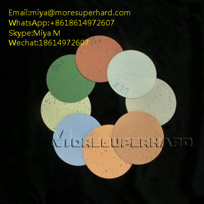 Polyurethane (PU) Polishing Pad for glass LED precision optics miya@moresuperhard.com