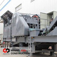 Mobile Jaw Crusher Plant