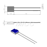 Rtd Thin Film Platinum Elements (CLASS B)