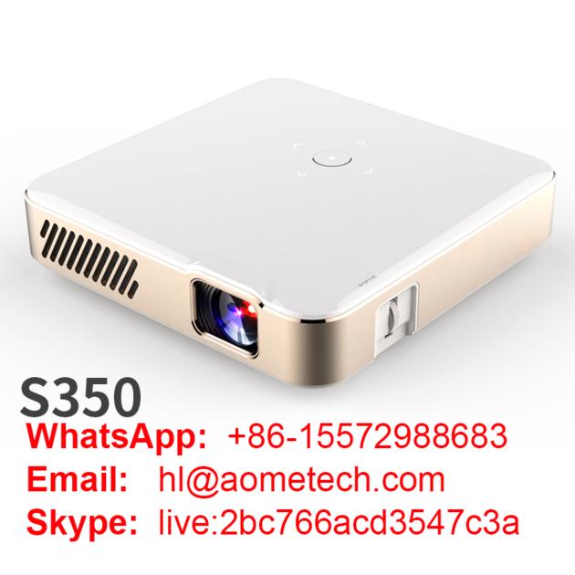  S350 DLP android mini projector for mobile phone 1080p Full HD home theater led video beamer 