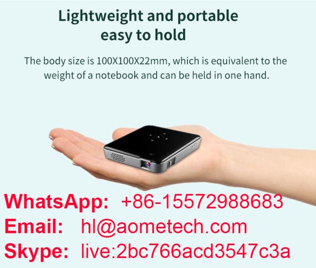 S80 DLP Mini Projector Support 1080p