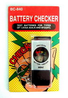Mini  dry  battery checker  BC-840  with key chain