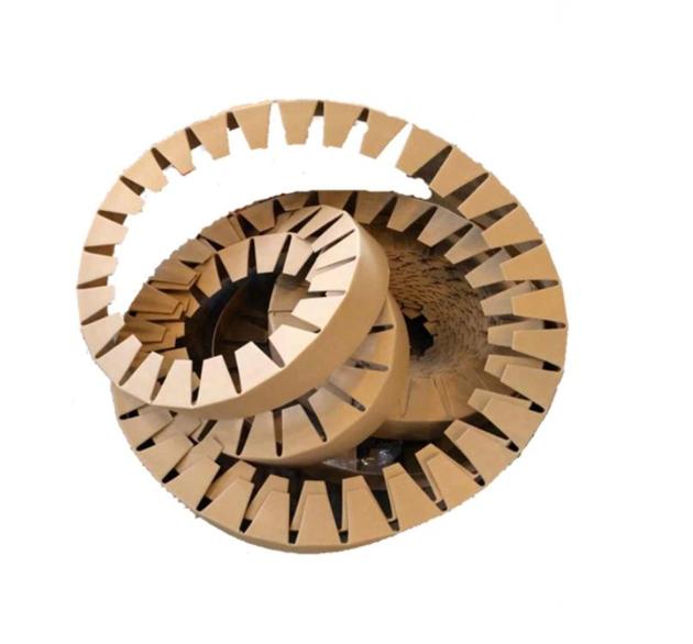 ROUND SHAPE CORNER PROTECTOR CARDBOARD
