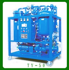 TY serial purifier solely designed for turbine oil oil filter machine