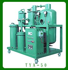 TYA serial purifier solely designed for lubricating oil (oil filter machine)