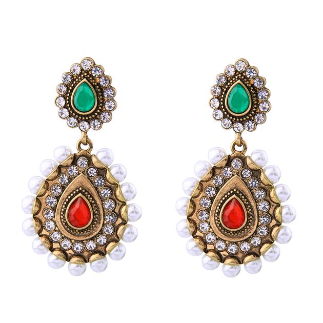 Wholesale Women Fashion Gold Coin Earrings