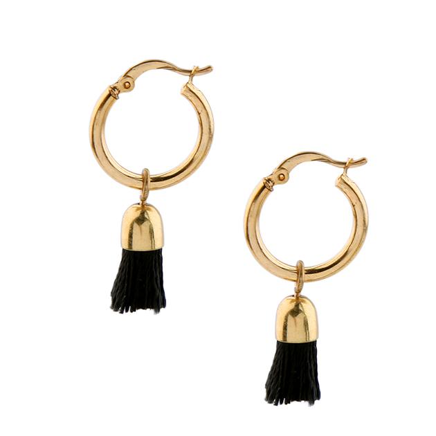 Wholesale Women Fashion Gold Coin Earrings
