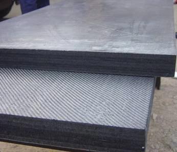Rigid graphite felt board