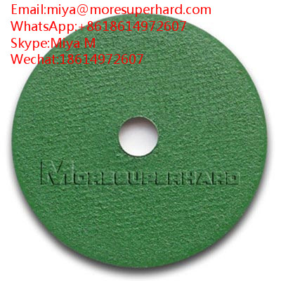 green cut off wheel , cutting disc for stainless steel, general steel miya@moresuperhard.com