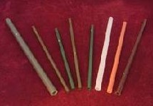 Gray quartz tube
