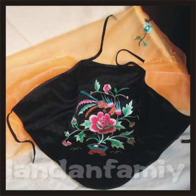 traditional chinese royal handwork needlework silk bellyband