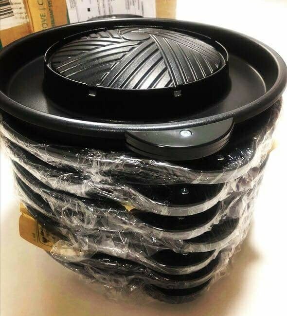 KR Thai Mookata Steamboat Black Aluminium