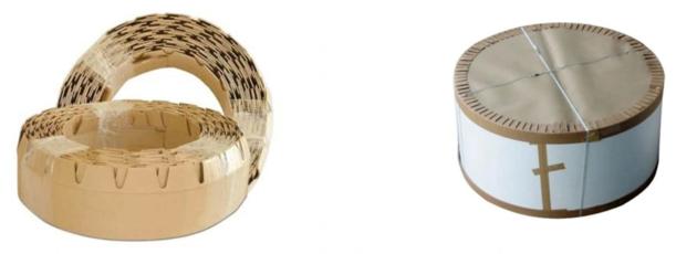 ROUND SHAPE CORNER PROTECTOR CARDBOARD