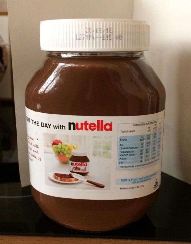 Nutella 52g 350g 400g 600g 750g