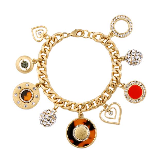 Wholesale Women Fashion Gold Coin Earrings
