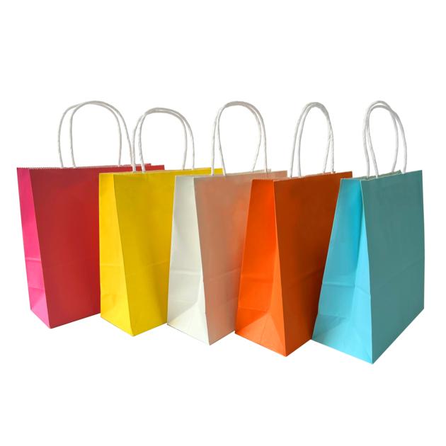COLOR KRAFT PAPER BAG
