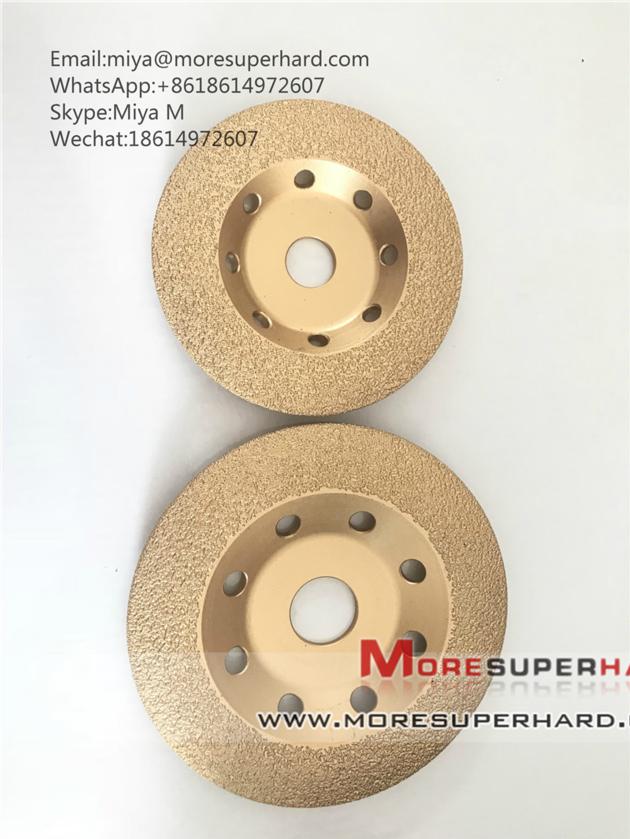 Vacuum Brazed Diamond Grinding Disc For
