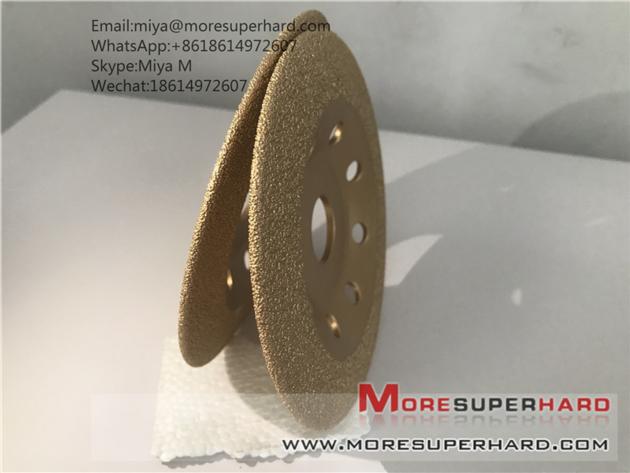 Vacuum Brazed Diamond Grinding Disc For