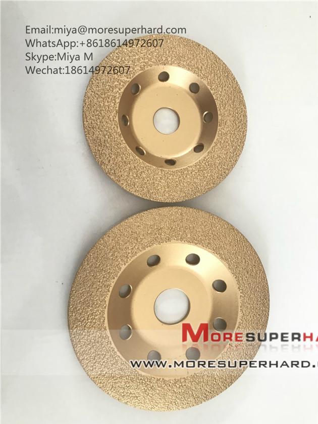 Vacuum Brazed Diamond Grinding Disc For