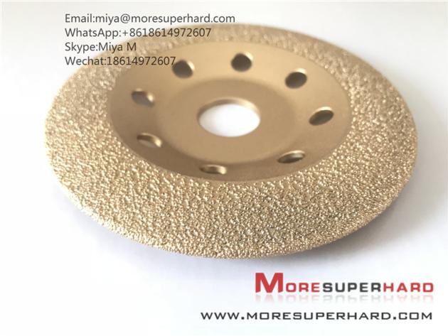 Vacuum Brazed Diamond Grinding Disc For