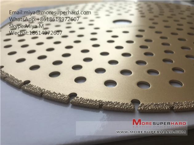 Vacuum Brazed Diamond Saw Blades For