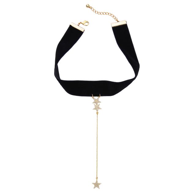 Fashion jewelry Velvet Choker Necklace