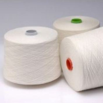 Regenerated Poly/Cotton Yarn O/E Ne 3-20s Natural White Cheap