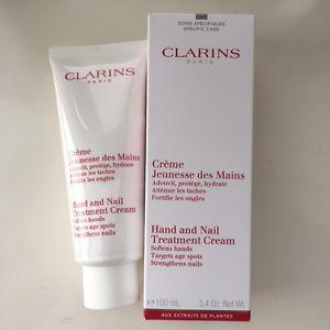 Clarins Hand and Nail Treatment Cream and other cosmetics sale