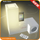 AM&FM radio table lamp