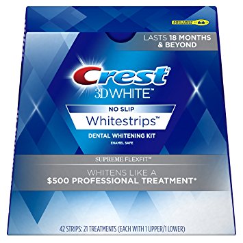 Crest 3D White Supreme FlexFit No Slip Whitestrips Dental Whitening Kit for wholesale