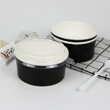 Disposable Paper Take Away Salad Cup