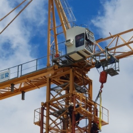 Used Tower Crane : Peiner SK315