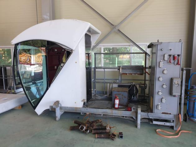 Used tower crane : Terex Comedil CTL260-18