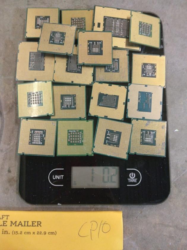 CPU Scrap gold