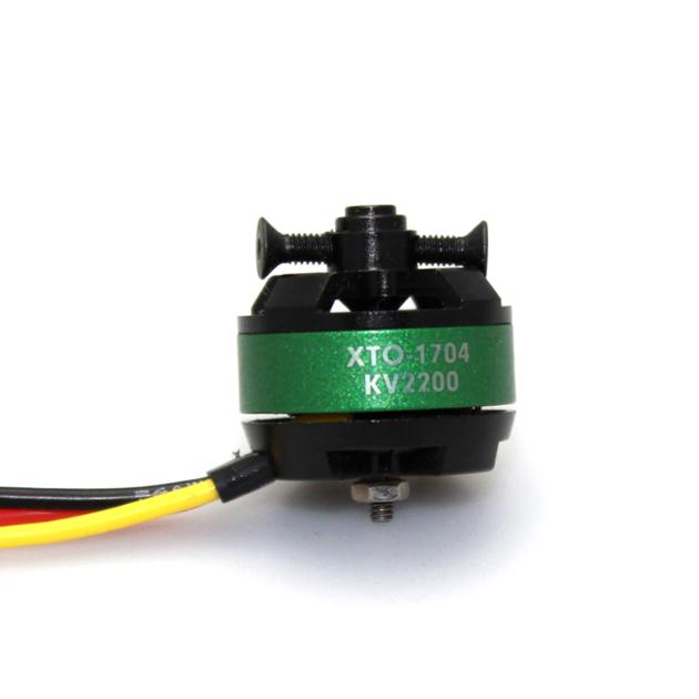 X-TEAM 1704 micro-miniature DC brushless motor RC airplane outer rotor brushless motor
