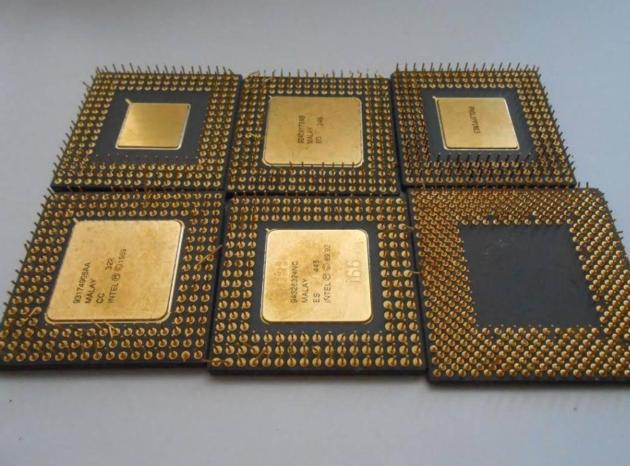 GOLD RECOVERY CPU CERAMIC PROCESSOR SCRAPS