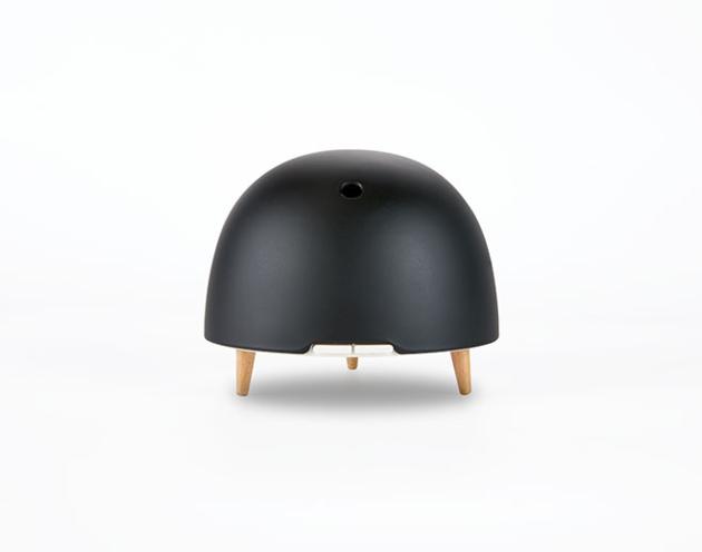 Bibo-Bamboo Fiber Base Portable Globe Cute Colorful Electric Ultrasonic Diffuser