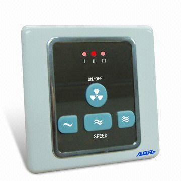 Wall-mount Switch for Three-speed Ceiling Fan ABR-F001