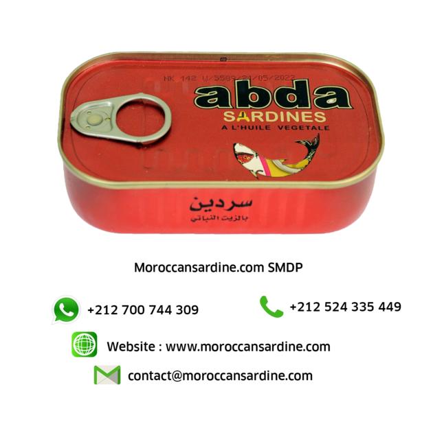 Authentic Moroccan sardines